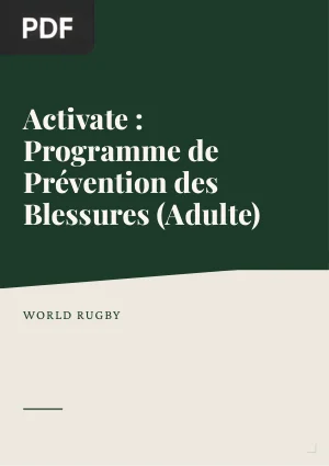 Activate : Programme de Prévention des Blessures (Adulte)