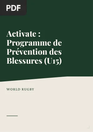 Activate : Programme de Prévention des Blessures (U15)