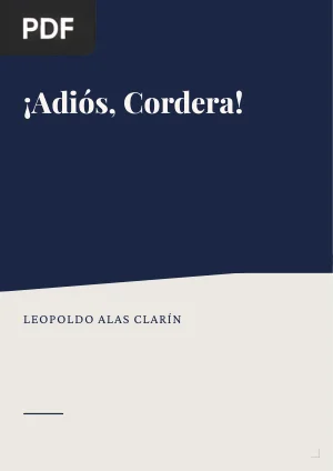 ¡Adiós, Cordera!