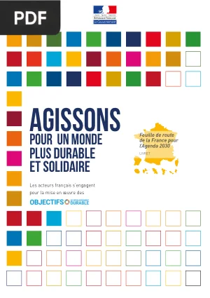 Agissons pour un monde plus durable et solidaire : Feuille de route de la France pour l'Agenda 2030