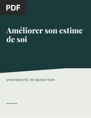 Améliorer son estime de soi