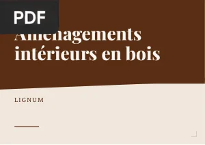 Aménagements intérieurs en bois
