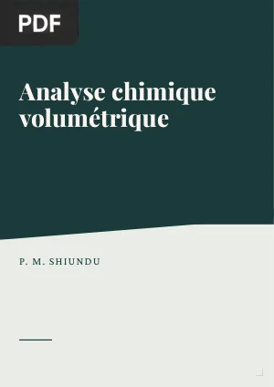 Analyse chimique volumétrique