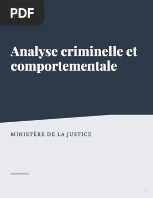 Analyse criminelle et analyse comportementale