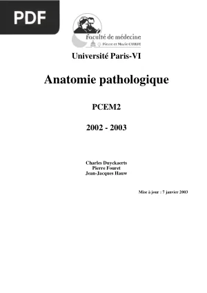 Anatomie Pathologique