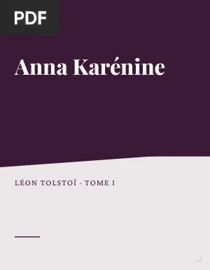 Anna Karénine : Tome I