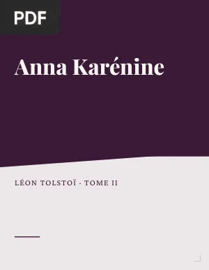 Anna Karénine : Tome II