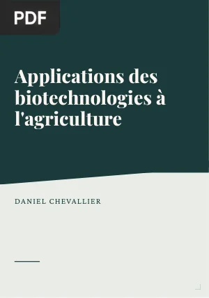 Applications des biotechnologies à l'agriculture