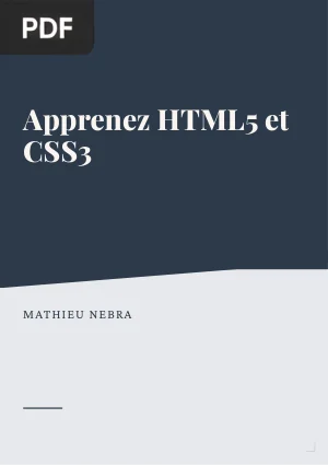 Apprenez HTML5 et CSS3