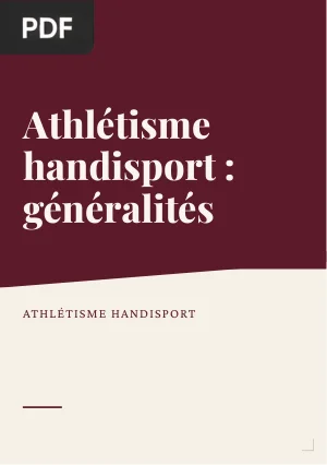 Athlétisme handisport : généralités et classification