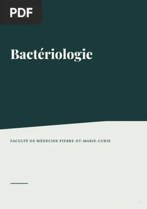 Bactériologie