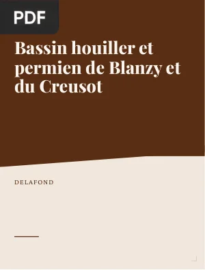 Bassin houiller et permien de Blanzy et du Creusot