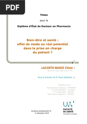 Bien-être et Santé : Effet de Mode ou Réel Potentiel ?