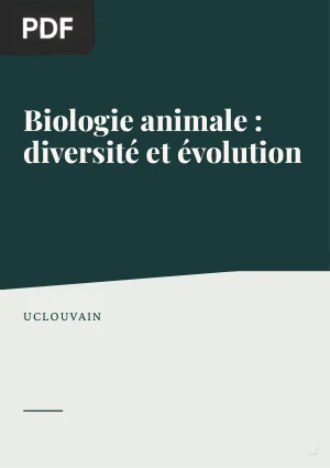 Biologie animale, diversité et évolution