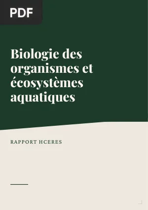Biologie des organismes et écosystèmes aquatiques (rapport HCERES)