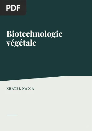 Biotechnologie végétale