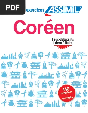 Cahier d'exercices Coreen Faux-debutants