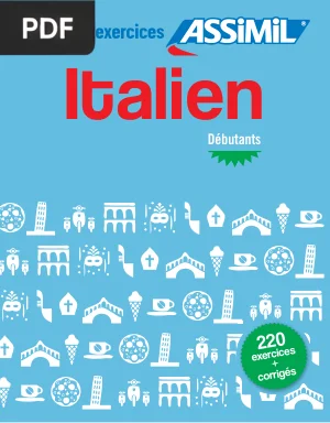 Cahier d'exercices Italien Débutants