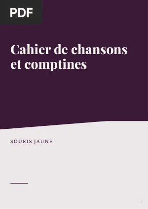 Cahier de chansons et comptines