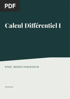 Calcul Différentiel I