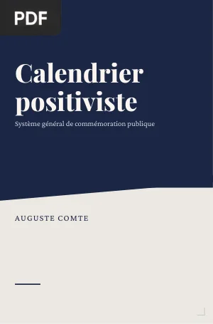 Calendrier positiviste