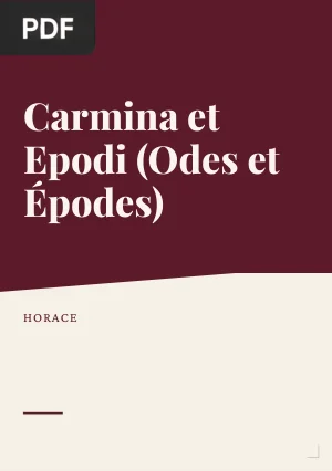 Carmina et Epodi (Odes et Épodes)