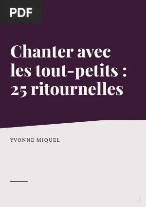 Chanter avec les tout-petits de leur naissance à trois ans