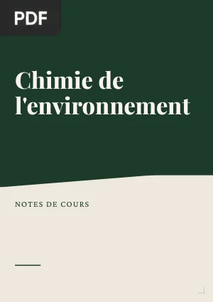 Chimie de l'environnement