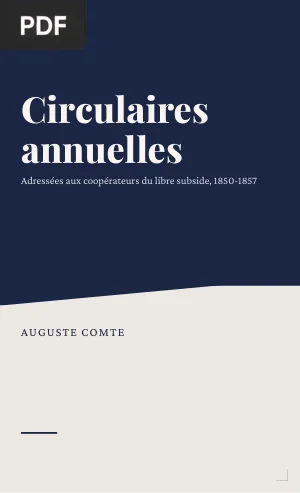 Circulaires annuelles
