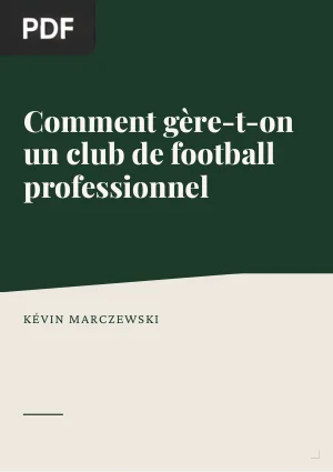 Comment gère-t-on un club de football professionnel : spécificités du management sportif