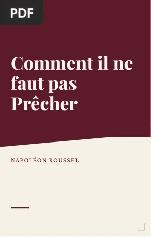 Comment il ne faut pas Prêcher