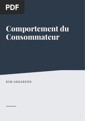 Comportement du Consommateur