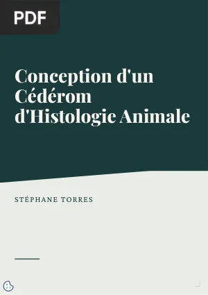Conception d'un cédérom d'histologie animale