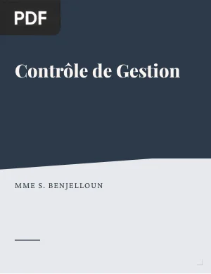Contrôle de Gestion