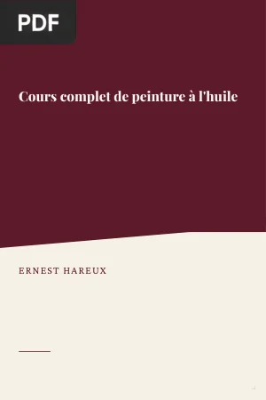 Cours complet de peinture à l'huile
