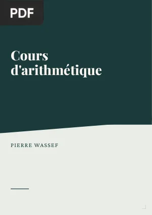 Cours d'arithmétique