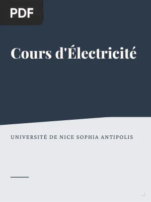 Cours d'Électricité