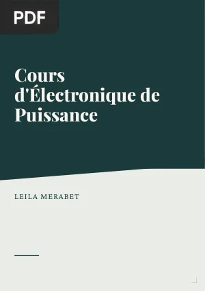 Cours d'Électronique de Puissance