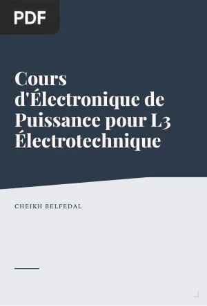 Cours d'Électronique de Puissance pour L3 Électrotechnique
