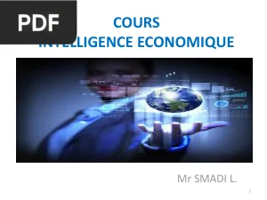 Cours d'Intelligence Économique