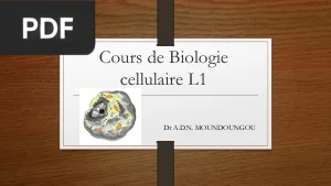 Cours de Biologie Cellulaire L1