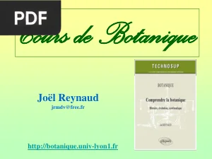 Cours de Botanique