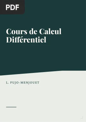 Cours de Calcul Différentiel