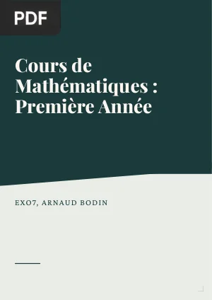 Cours de Mathématiques : Première Année