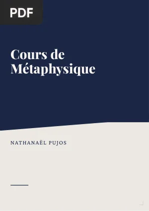 Cours de Métaphysique