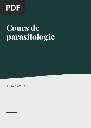 Cours de parasitologie