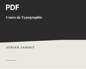Cours de Typographie