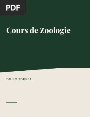 Cours de Zoologie