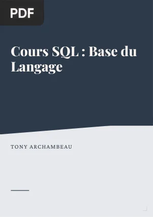 Cours SQL : Base du Langage