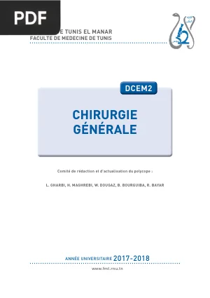 DCEM2 Chirurgie Générale